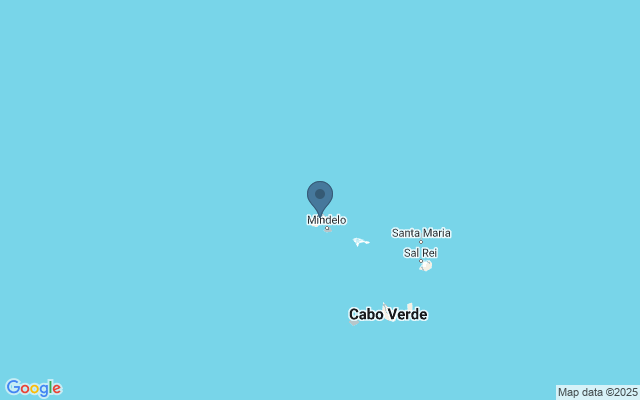 Kaart met locatie Wandelen op Santo Antão